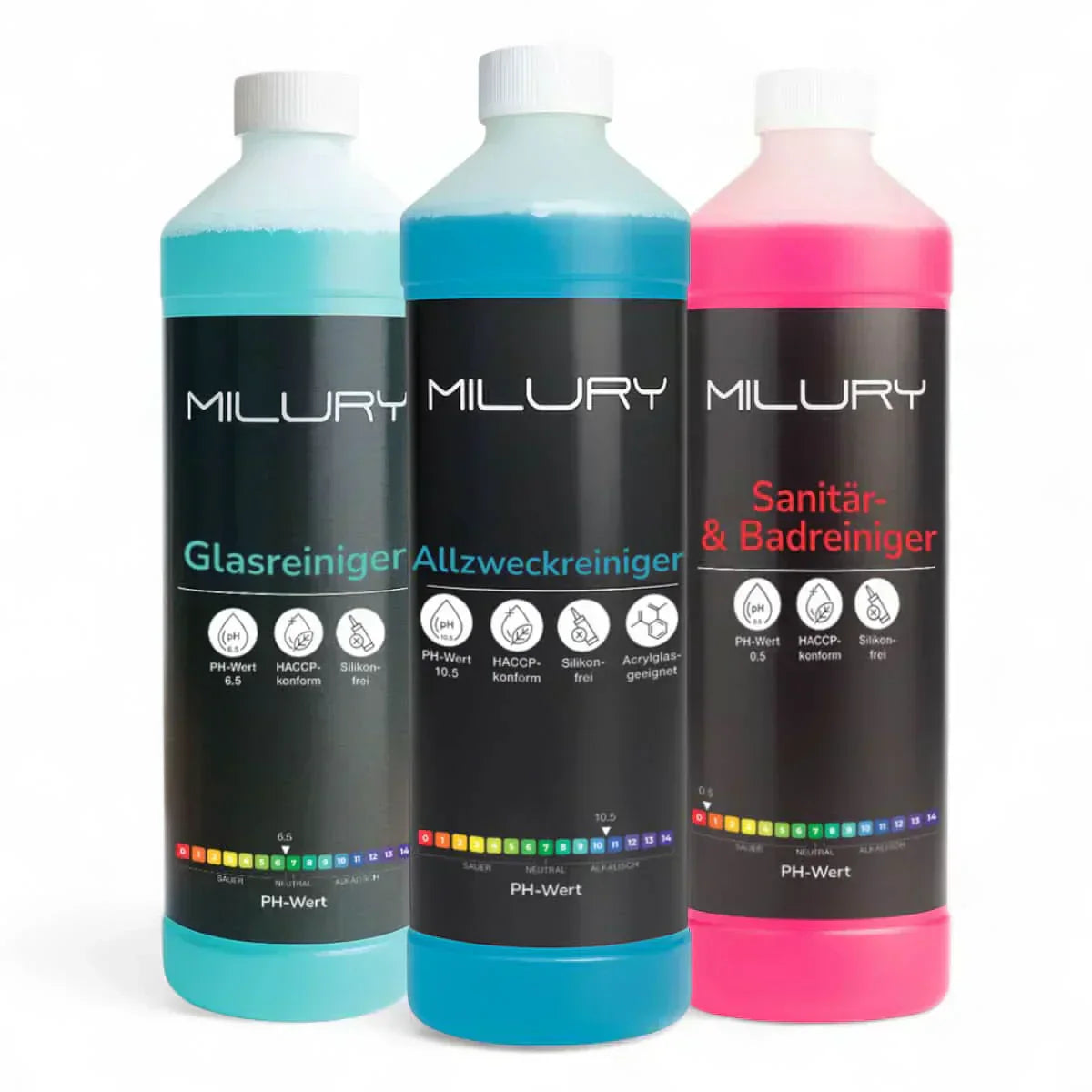 Gebäudereinigung mit MILURY Reinigern