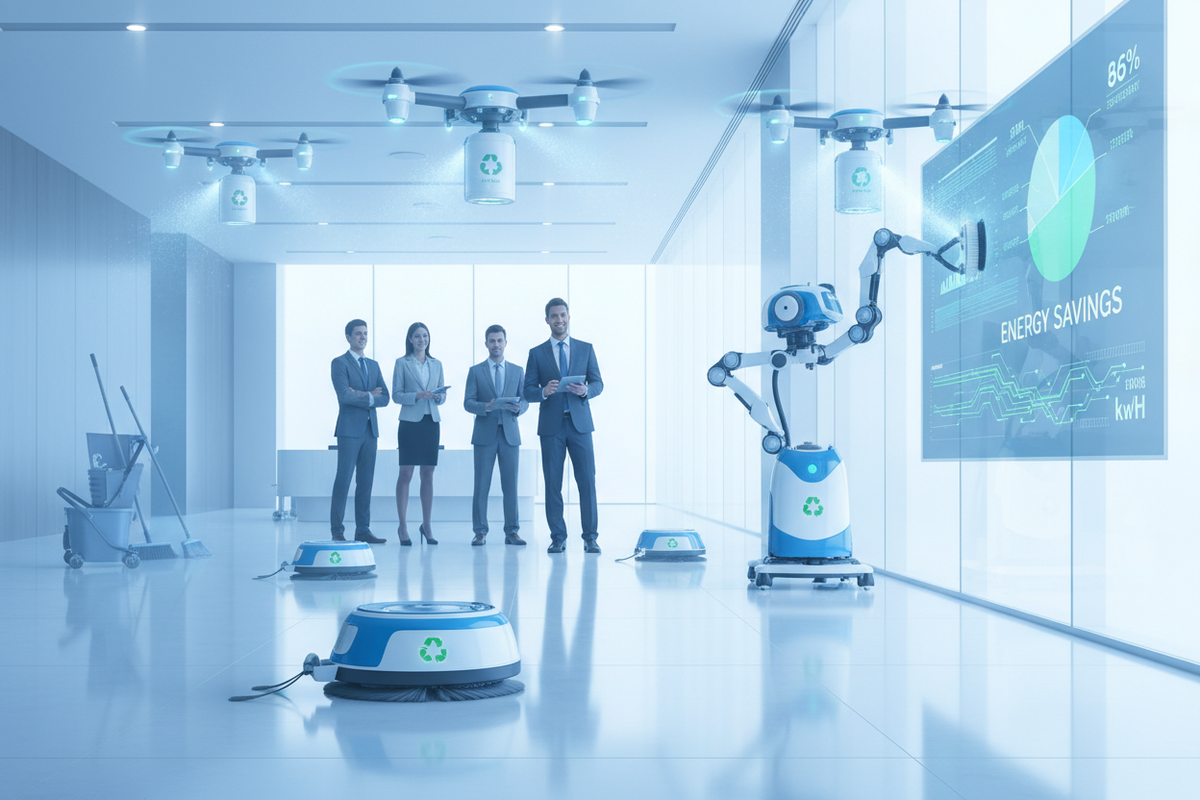 Robotik verändert die Reinigungsbranche